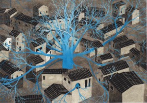 　《青い木》アミーン・ハサンザーデ＝シャリーフ（イラン） (640x452)